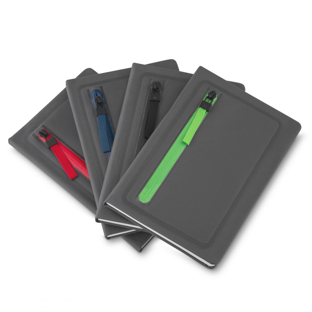 Caderno A5 PU Pautado — imagem 1
