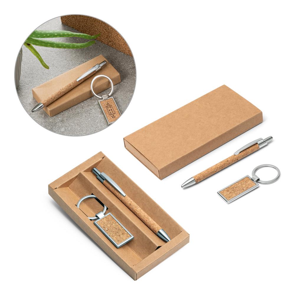 Kit Ecológico Chaveiro + Caneta Clique — imagem 1