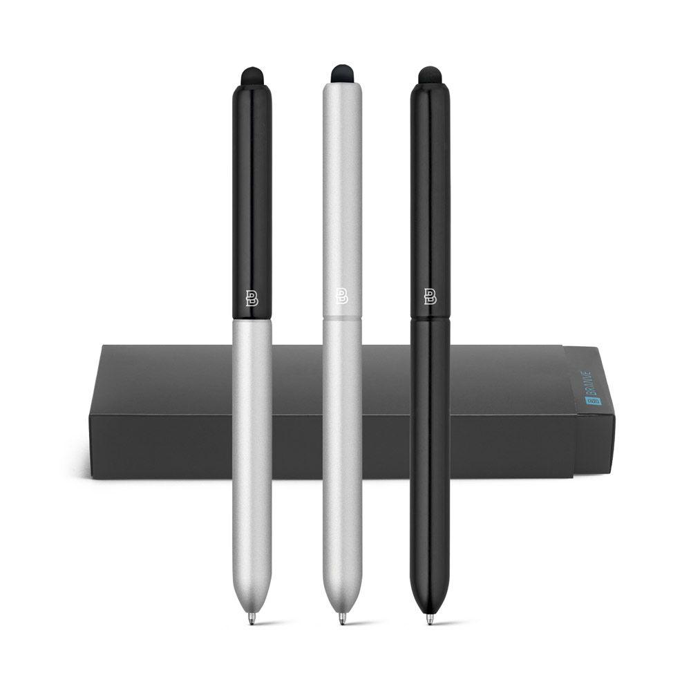 Kit Estojo + Caneta Alumínio Touch Twist — imagem 1