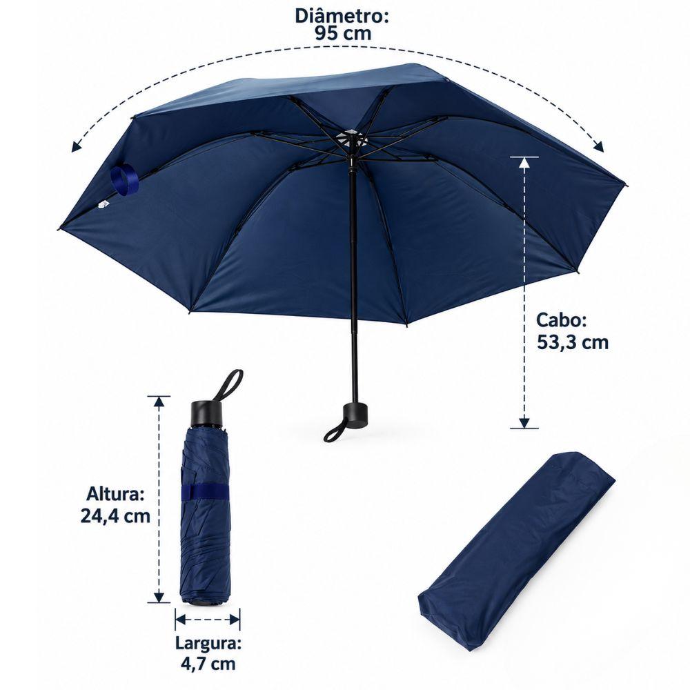 Guarda-Chuva Manual Nylon — imagem 2