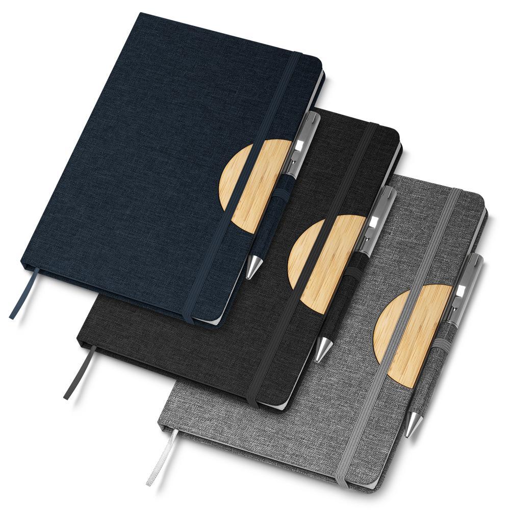 Caderno A5 rPET Bambu Pautado — imagem 1