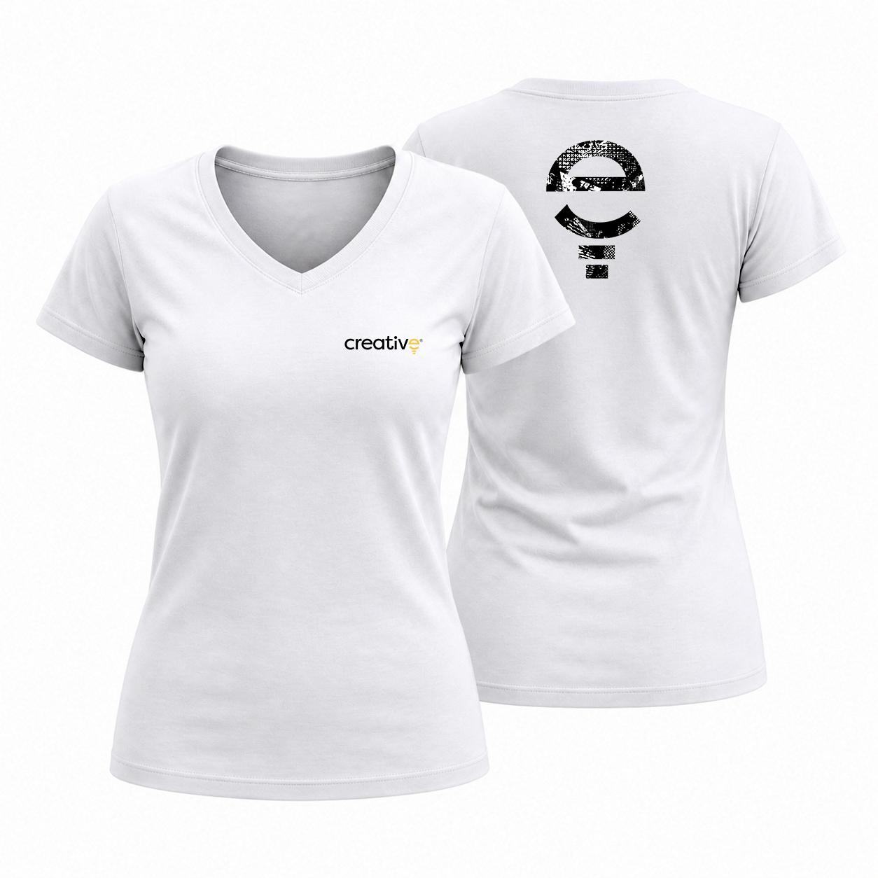 Camiseta Baby Look Gola V — imagem 1