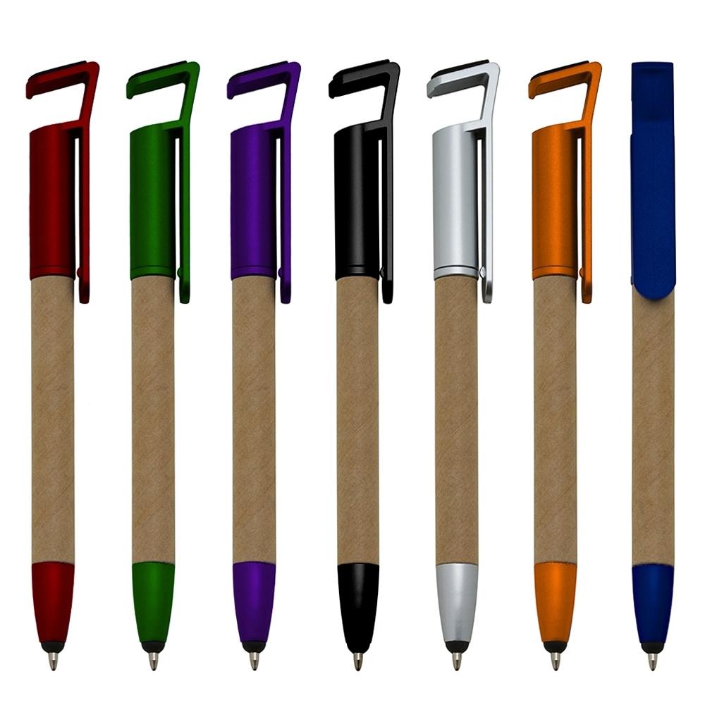 Caneta Ecológica Papelão Touch Twist — imagem 1