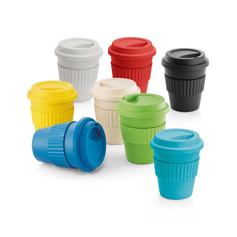 Copo Ecológico c/ Tampa e Pegador 380ml — imagem 1
