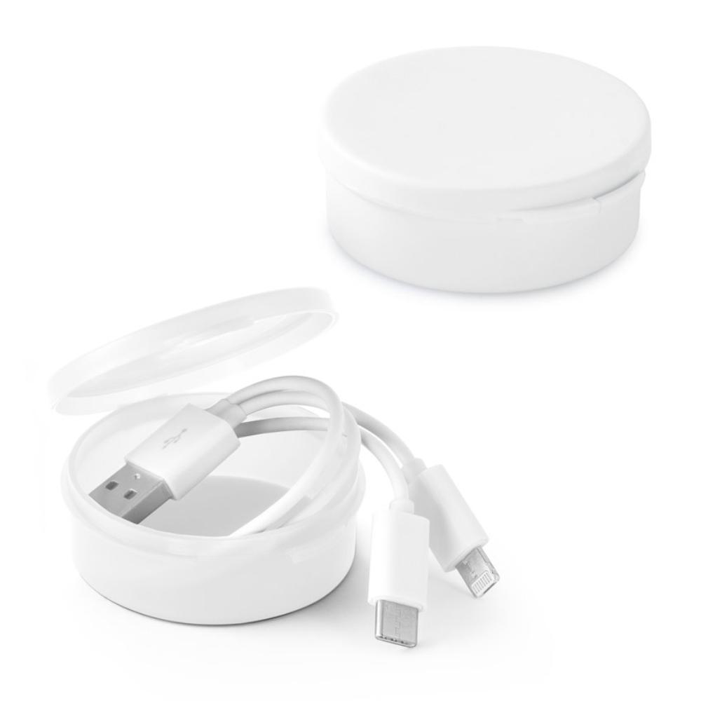 Cabo USB ABS e PVC 3 em 1 — imagem 1