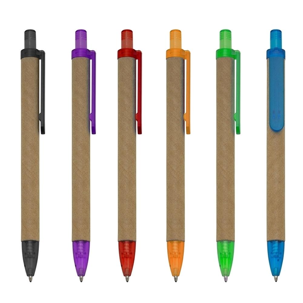 Caneta Ecológica Papelão Clique — imagem 1