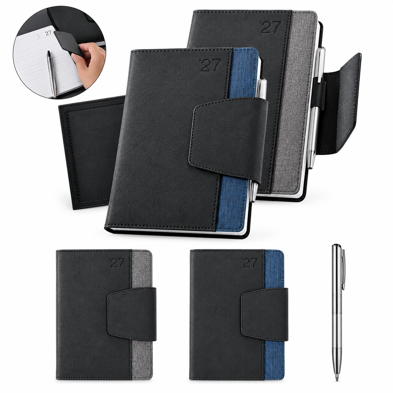Agenda Personalizada com Bolso 2027 A5 e Caneta — imagem 1