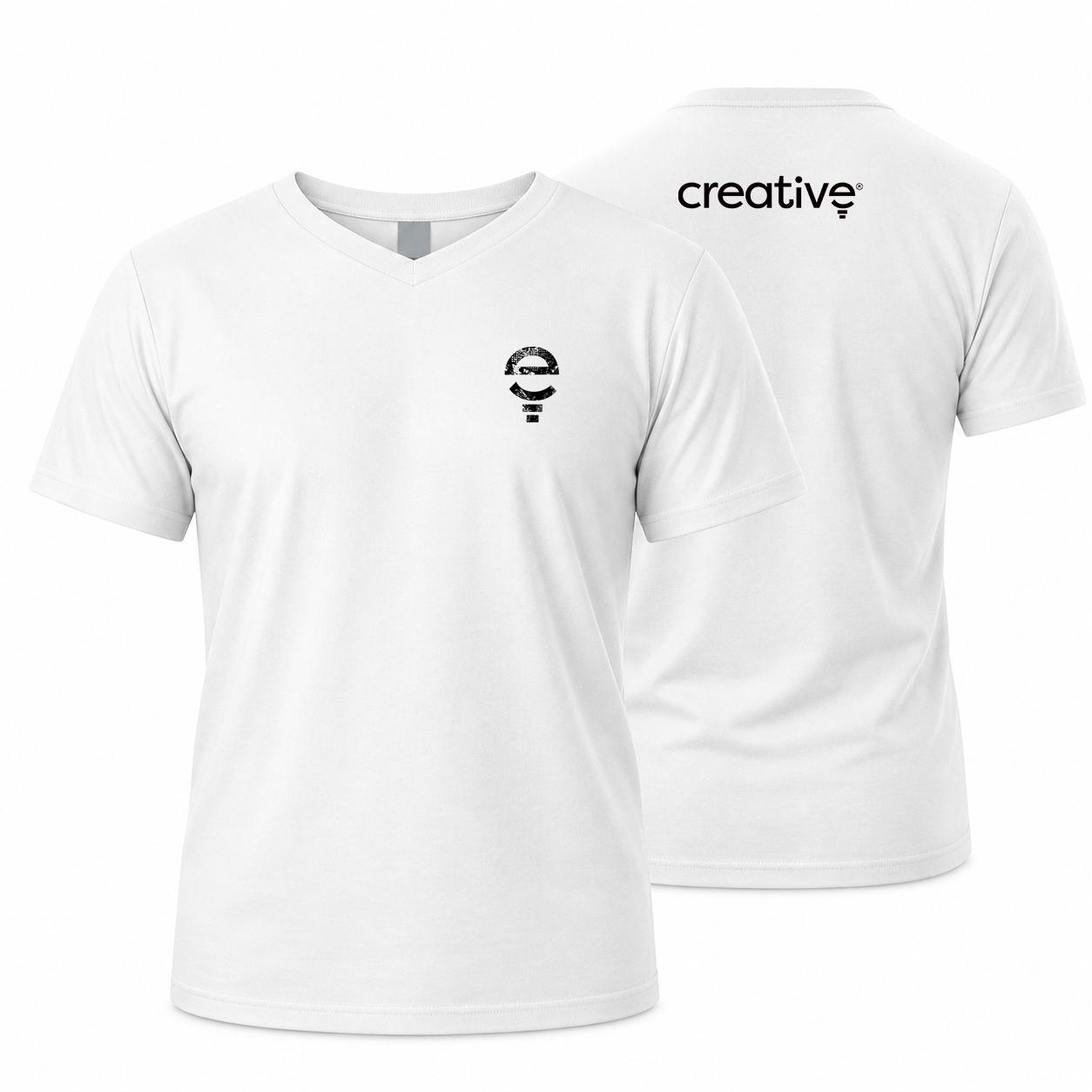 Camiseta Básica Gola V Unissex — imagem 1