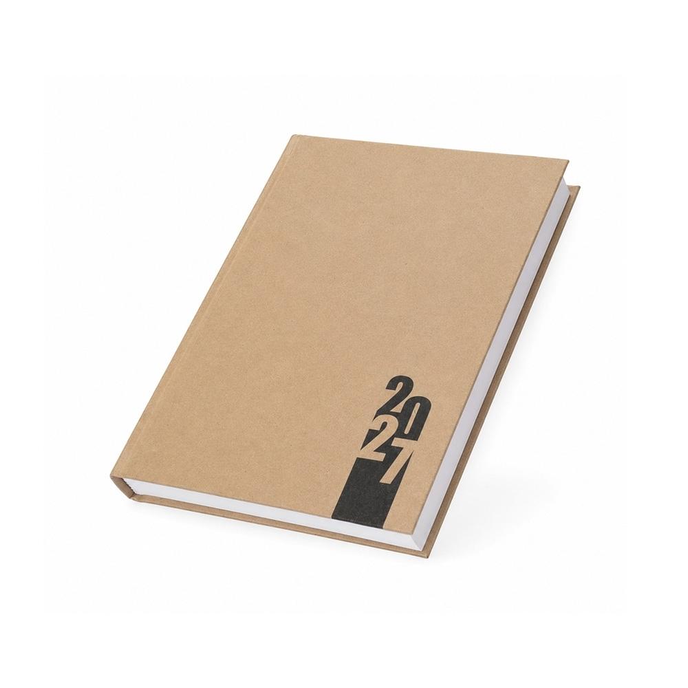 Agenda Diária B6 2027 com Capa Dura Kraft — imagem 1