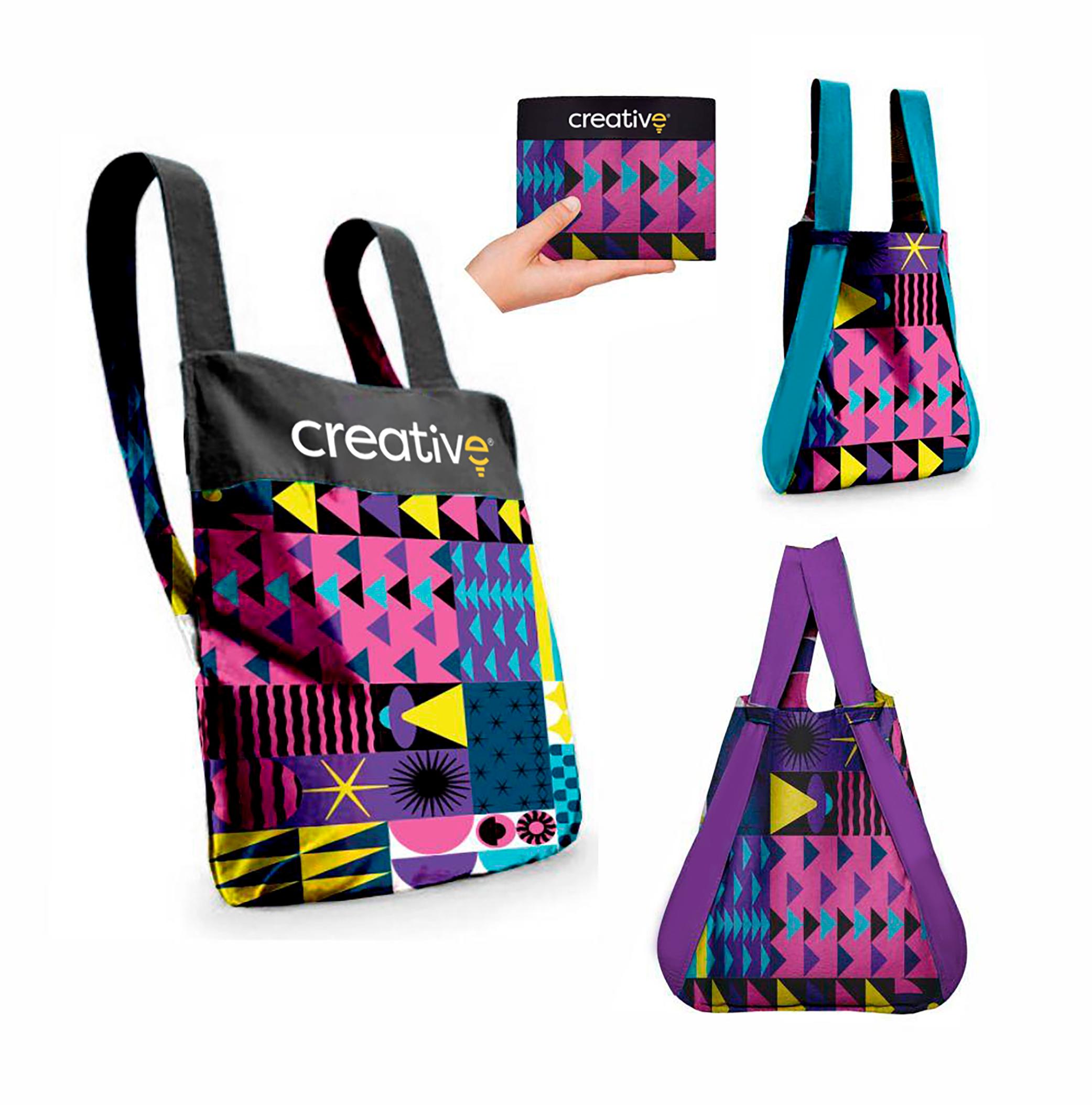 Bag Dobrável Summit em Microfibra Sublimável - Personalizável — imagem 1