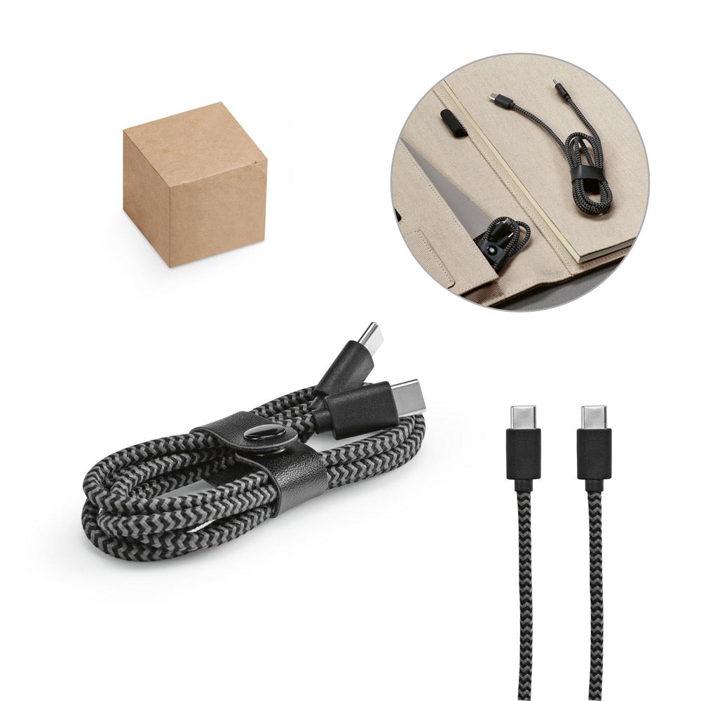 Cabo USB-C Carregamento Rápido 1 Metro — imagem 1