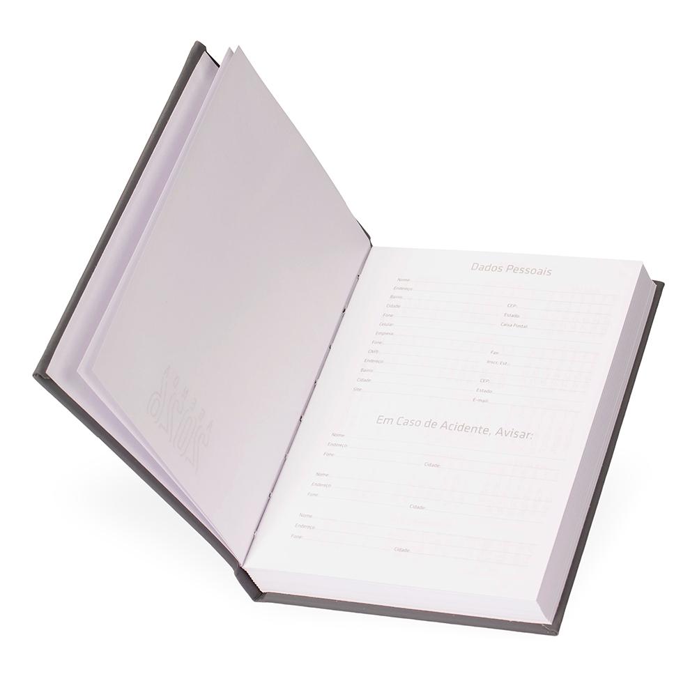 Agenda Diária 2027 B6 com Capa Emborrachada — imagem 2