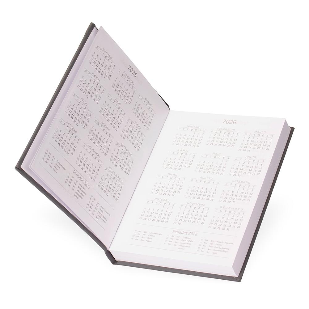 Agenda Diária 2027 B6 com Capa Emborrachada — imagem 3