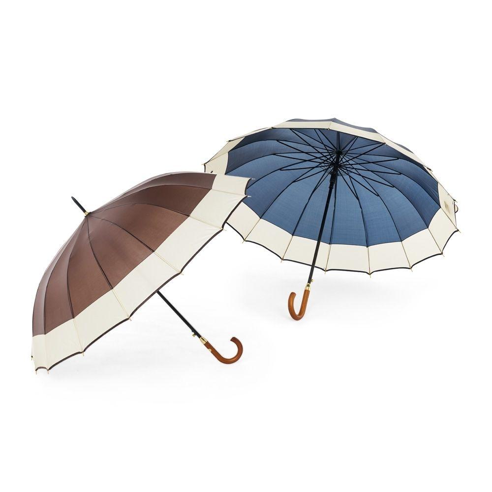 Guarda-Chuva Automático Pegador Madeira — imagem 1