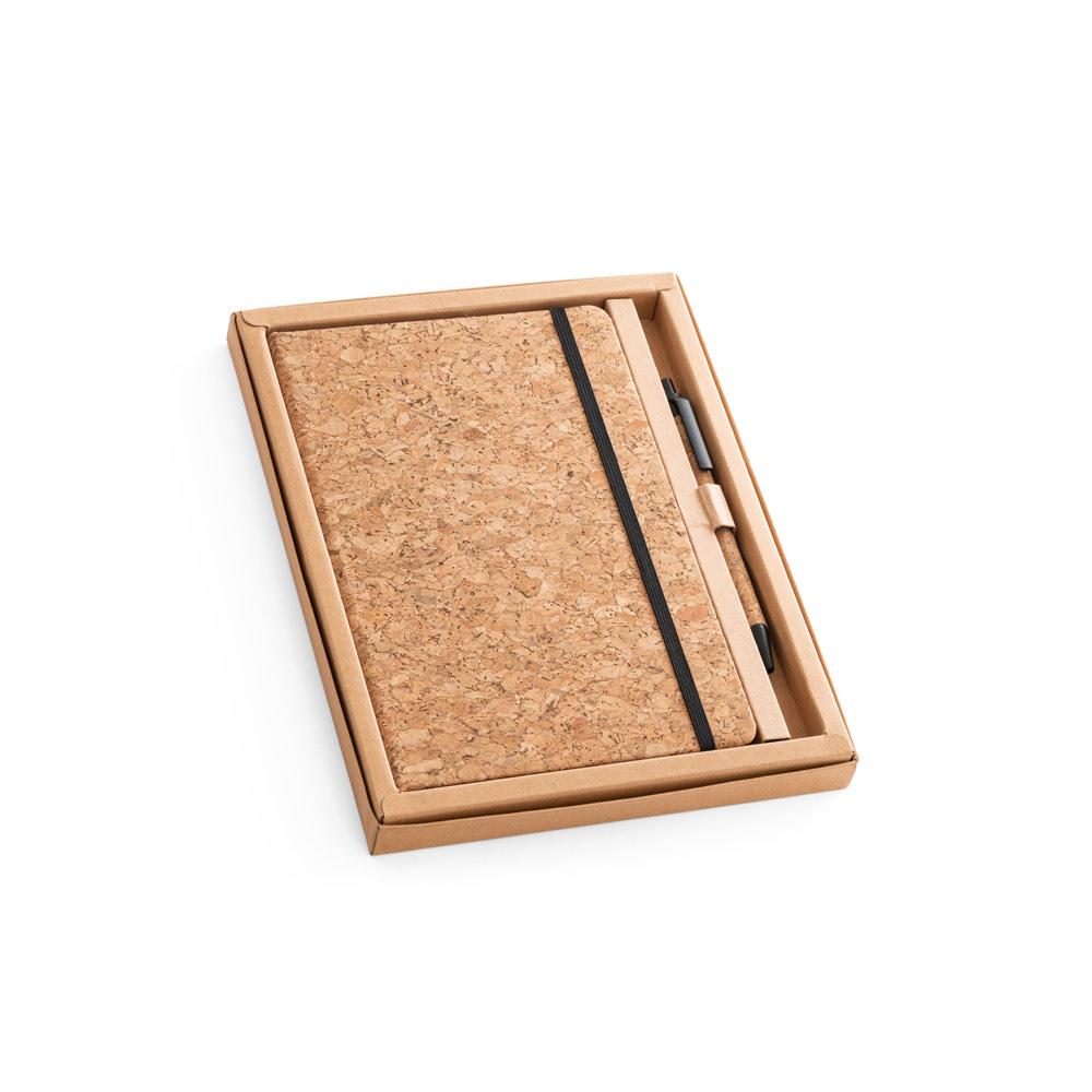 Kit Ecológico Caderno A5 + Caneta Clique — imagem 2