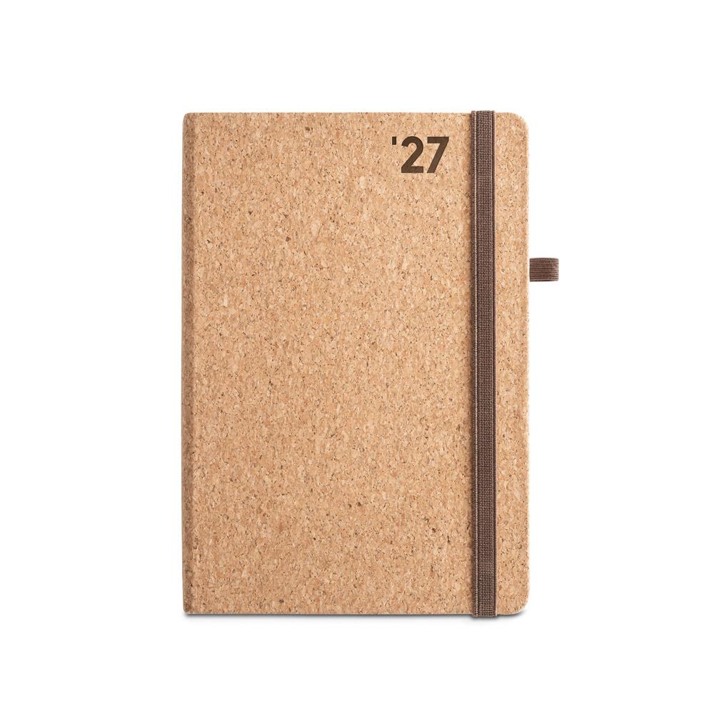 Agenda Diária de Cortiça 2027 A5 Personalizada — imagem 4