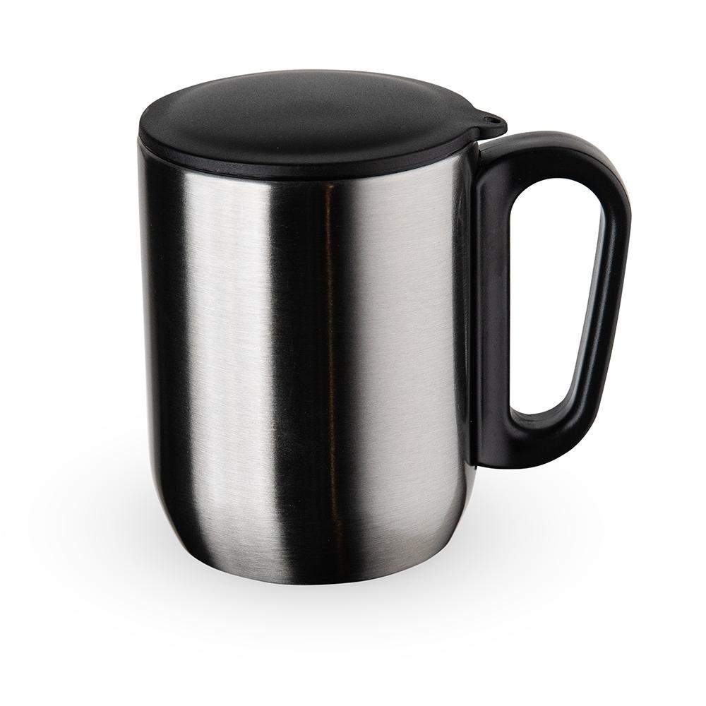 Caneca Inox Parede Dupla Tampa Vedação 230ml — imagem 4