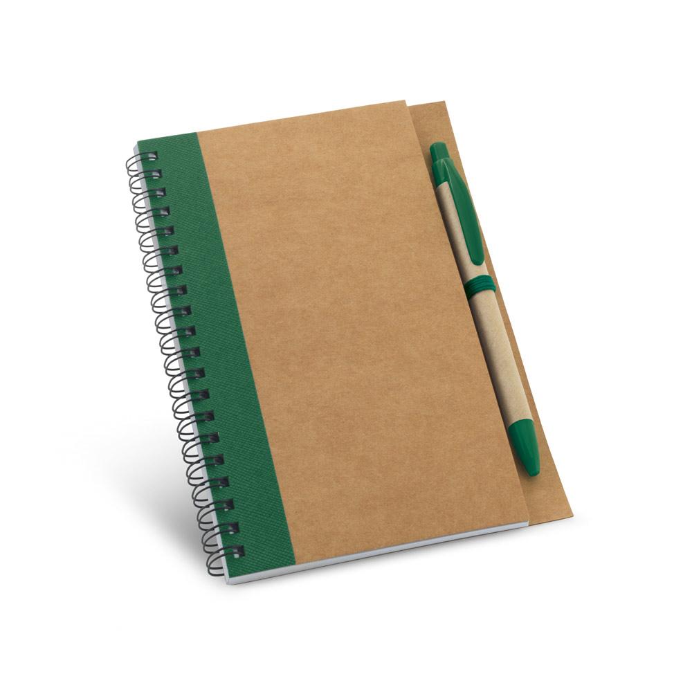 Kit Ecológico Caderno B6 + Caneta Clique — imagem 3