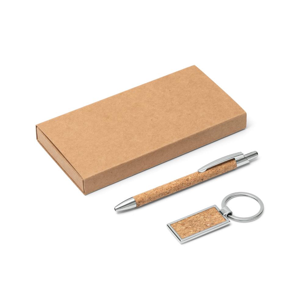 Kit Ecológico Chaveiro + Caneta Clique — imagem 2