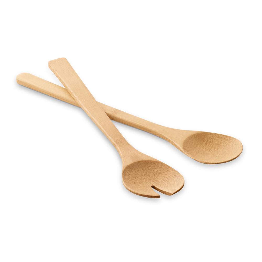 Kit Talheres de Bambu — imagem 2