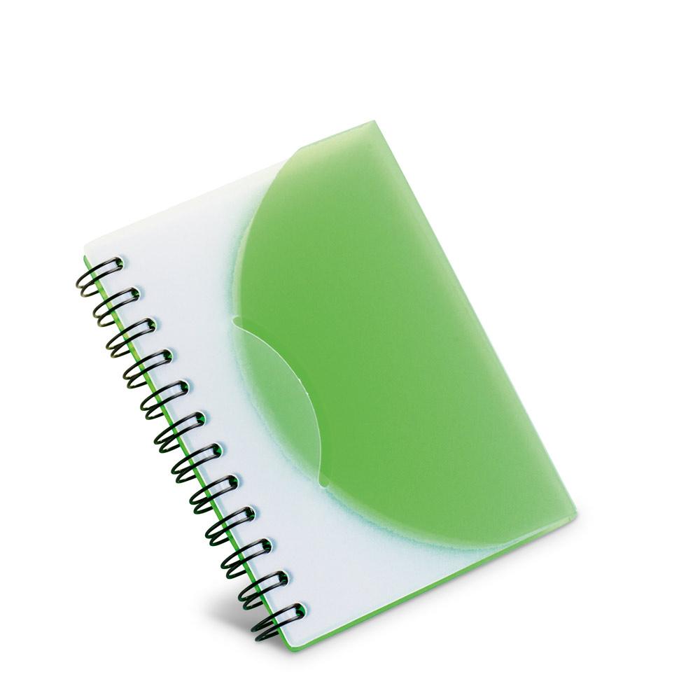 Caderno A7 Plástico s/ Pauta — imagem 2
