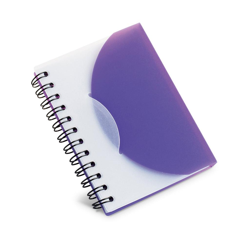 Caderno A7 Plástico s/ Pauta — imagem 3