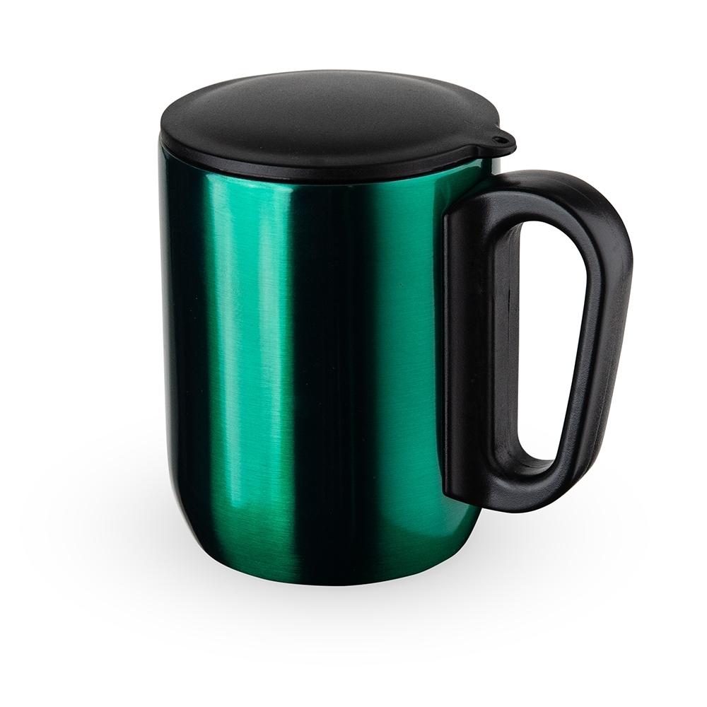 Caneca Inox Parede Dupla Tampa Vedação 230ml — imagem 2