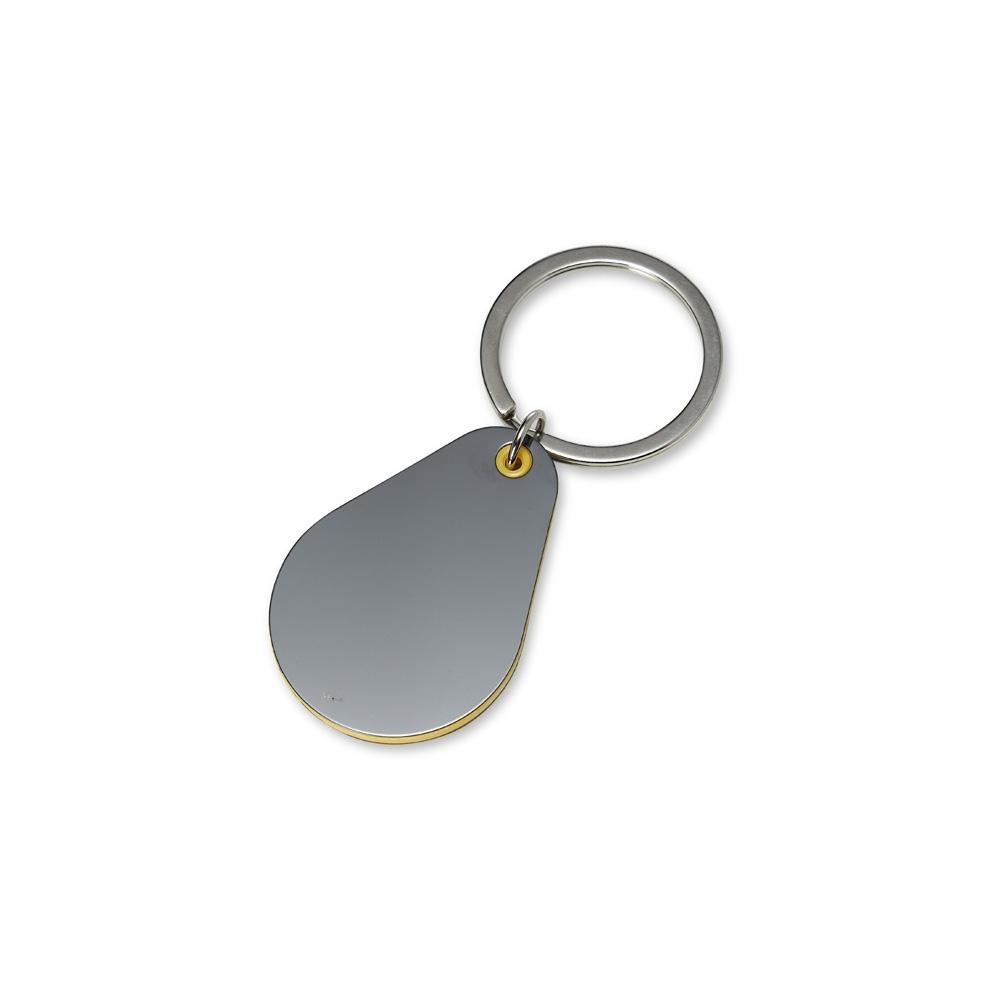 Chaveiro Metal/Plástico Formato Gota — imagem 8