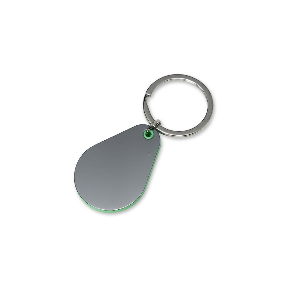 Chaveiro Metal/Plástico Formato Gota — imagem 4