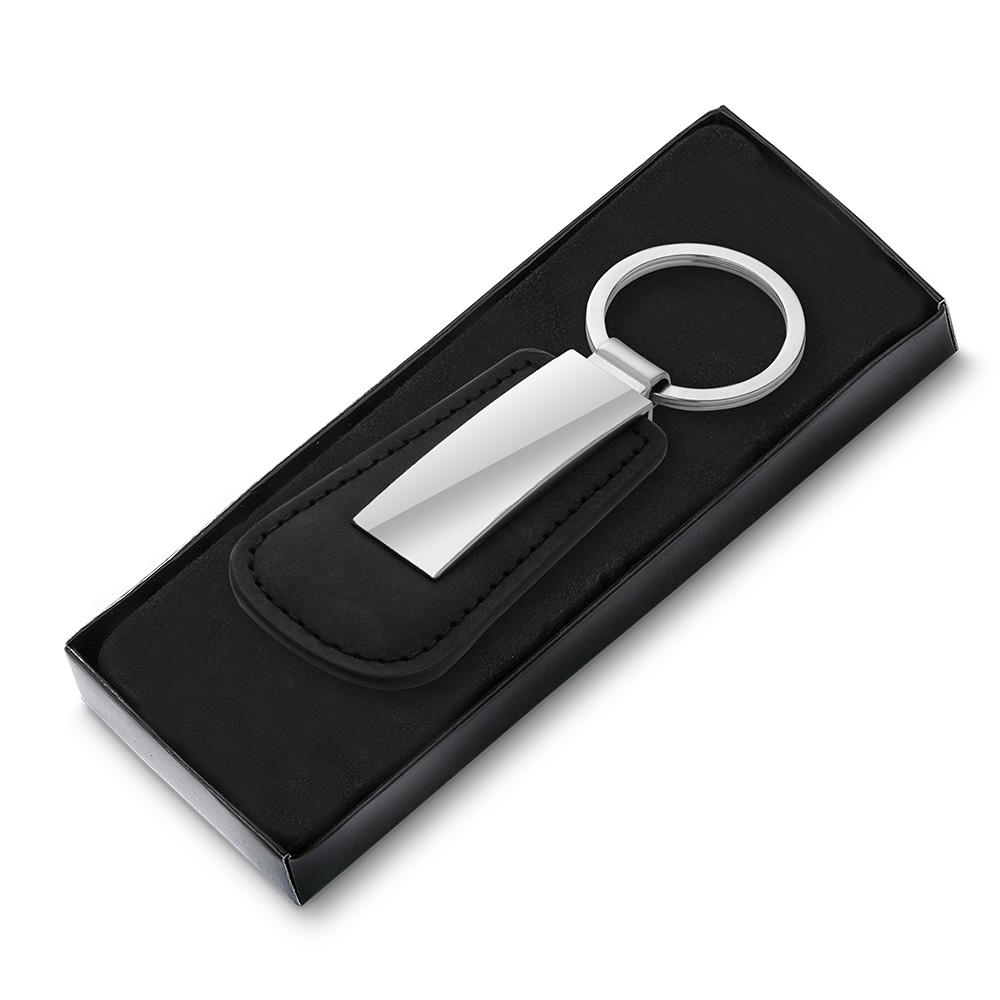 Chaveiro Metal Couro PU — imagem 3