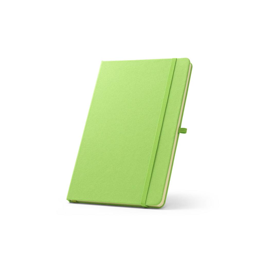 Caderno A5 Capa Dura Poliéster Pautado — imagem 5