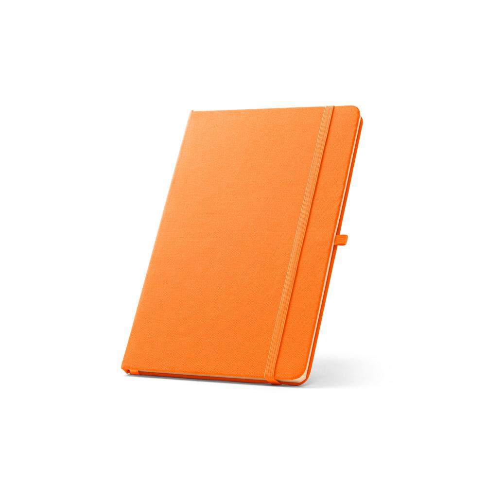 Caderno A5 Capa Dura Poliéster Pautado — imagem 8