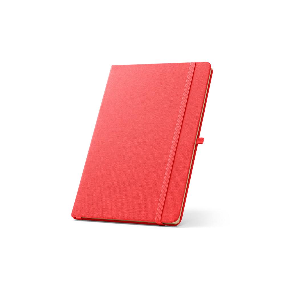 Caderno A5 Capa Dura Poliéster Pautado — imagem 4