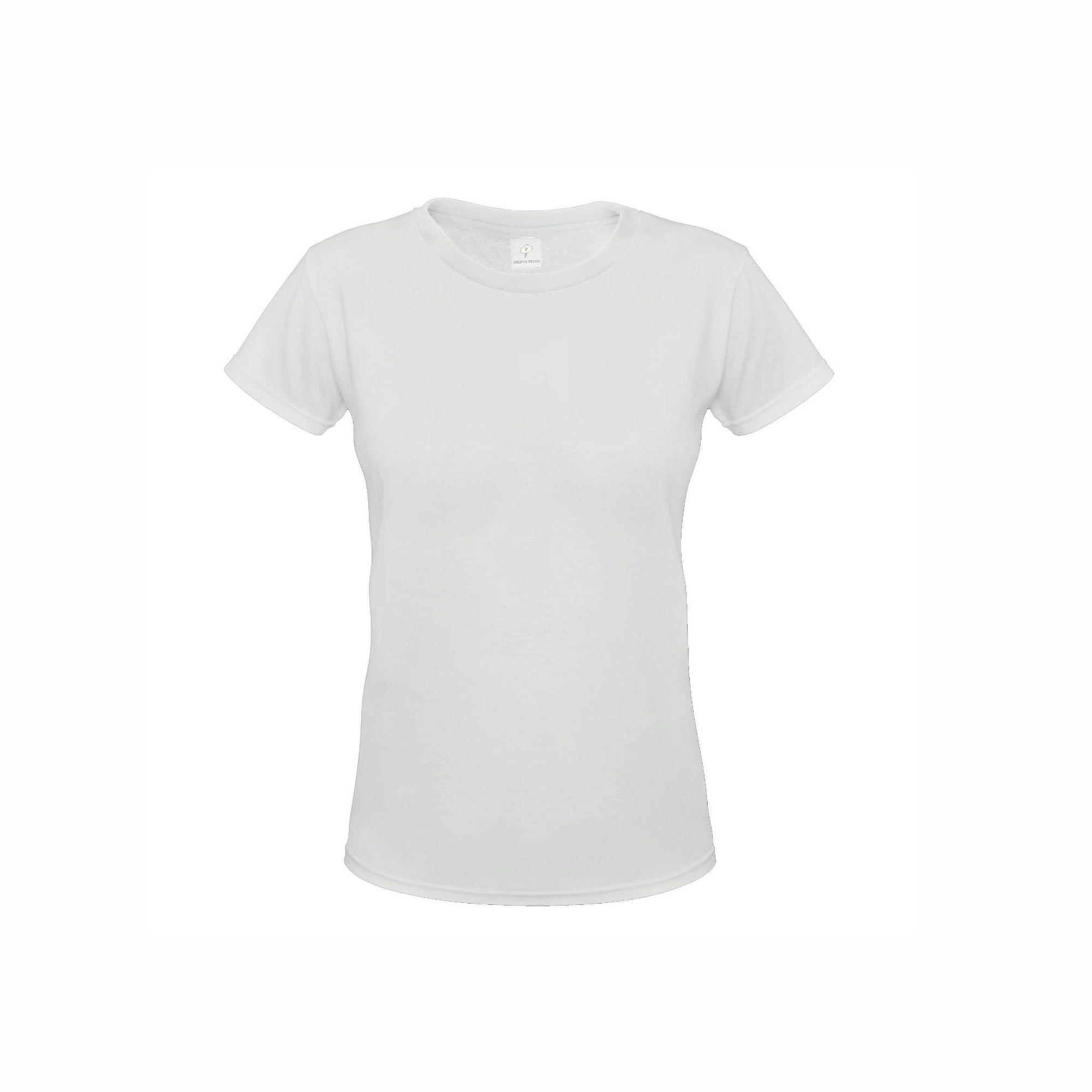 Camiseta Baby Look Gola Redonda Feminina — imagem 2