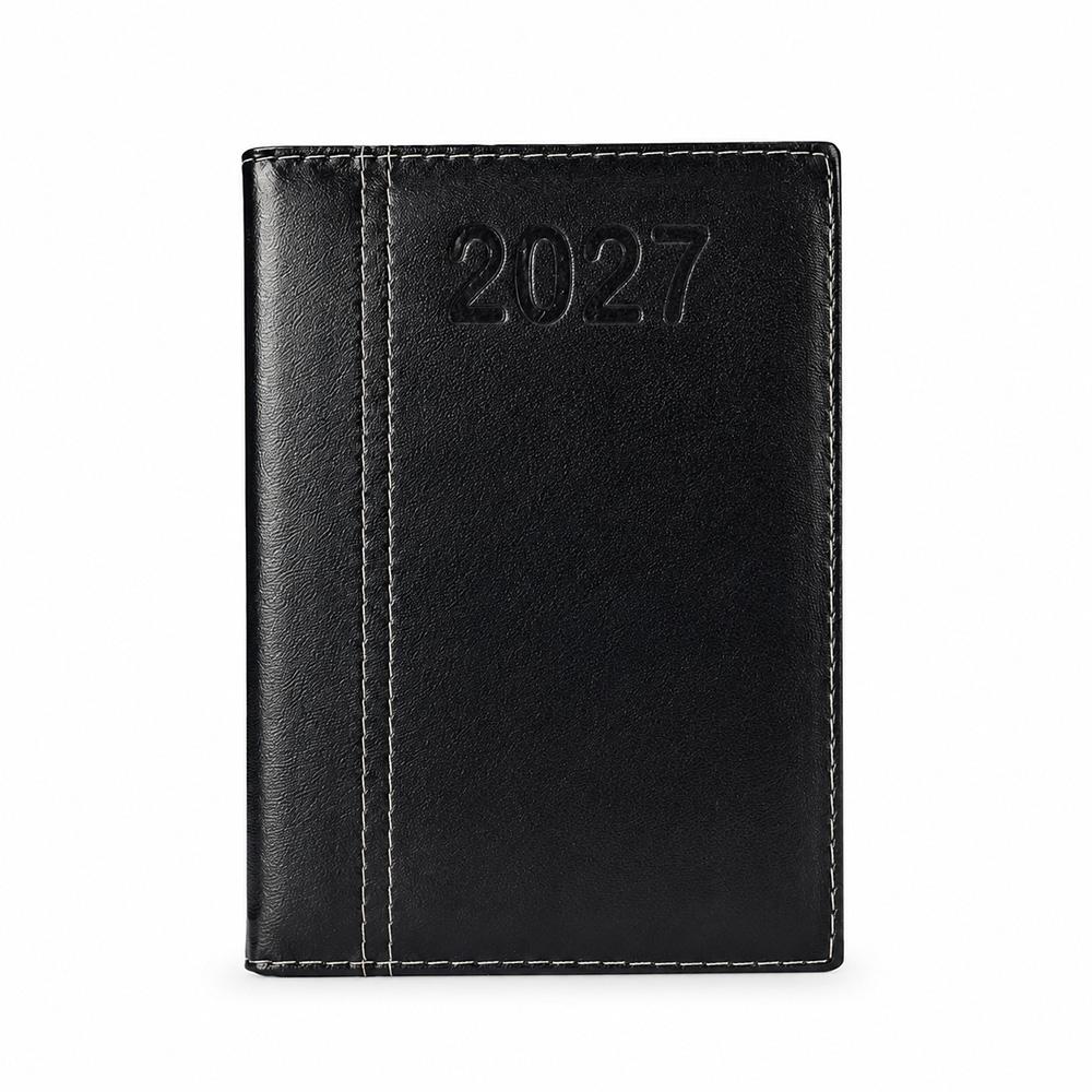 Agenda Diária de Couro Sintético 2027 Personalizada — imagem 7