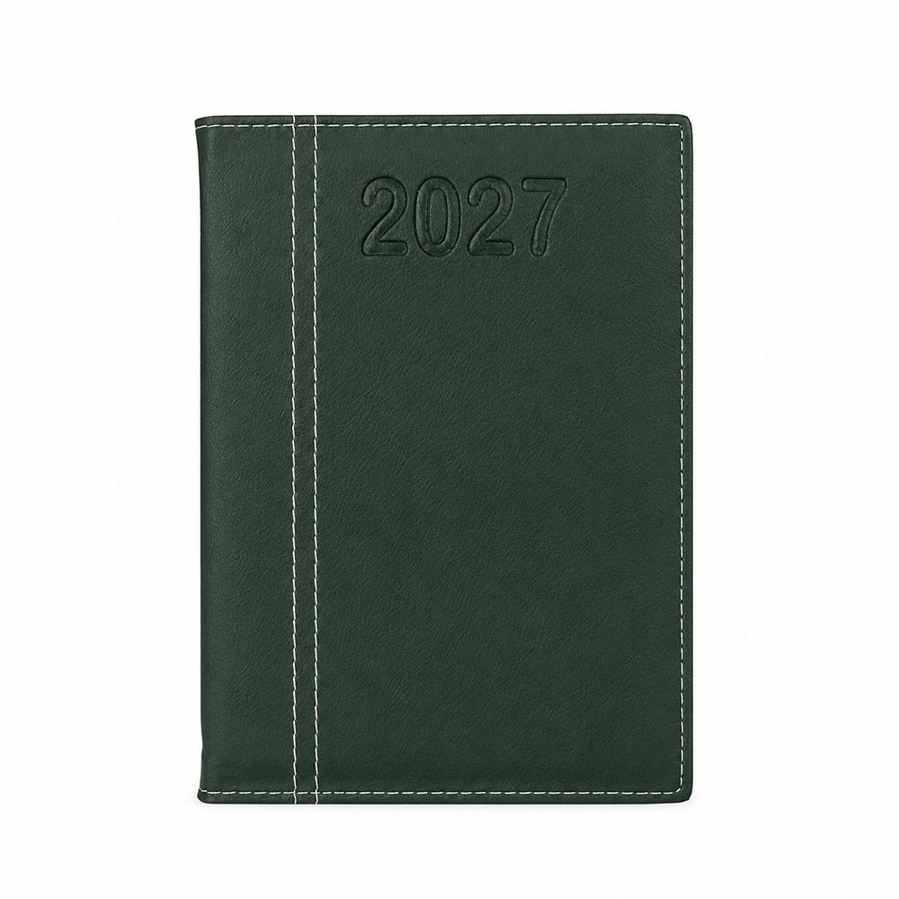 Agenda Diária de Couro Sintético 2027 Personalizada — imagem 6