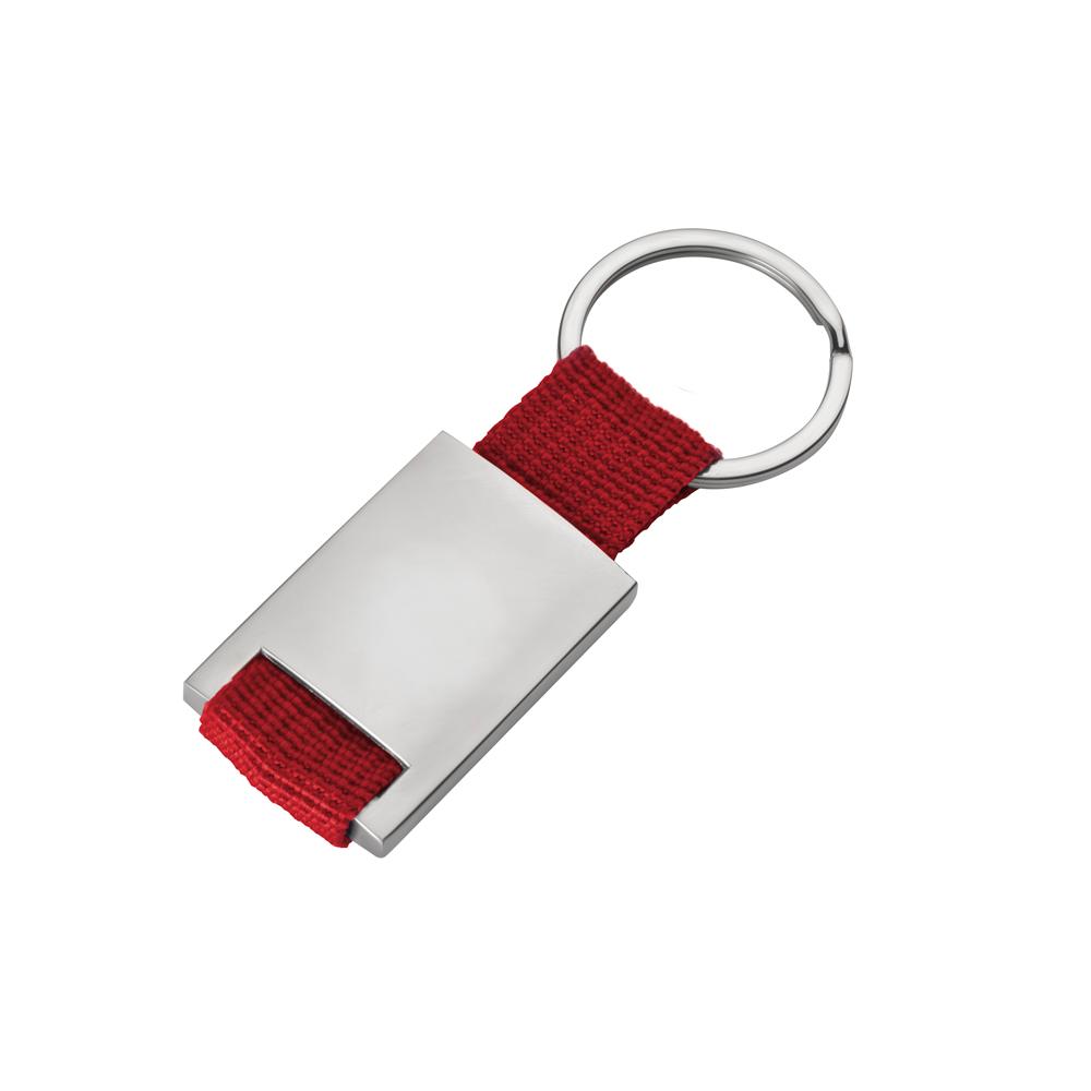 Chaveiro Metal/Nylon Retangular — imagem 3