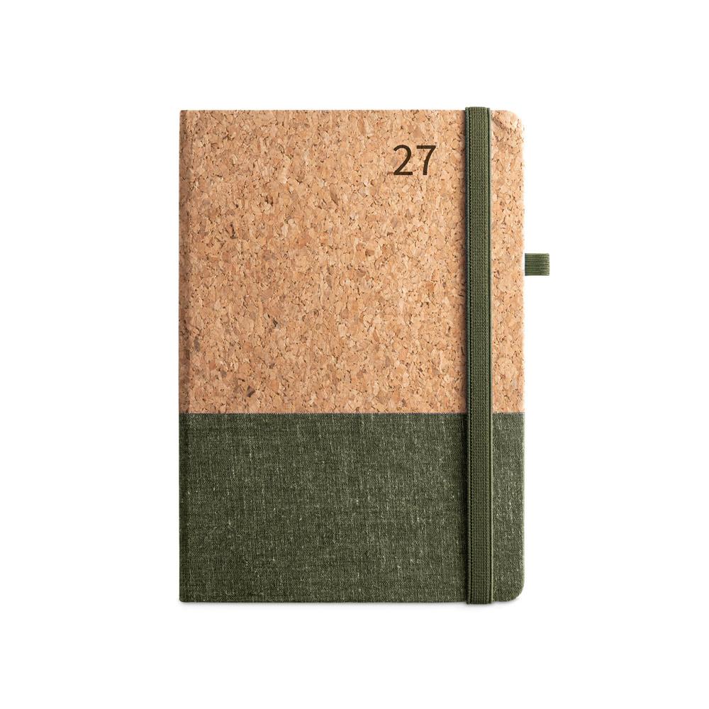 Agenda de Cortiça Personalizada 2027 A5 com Linho — imagem 7