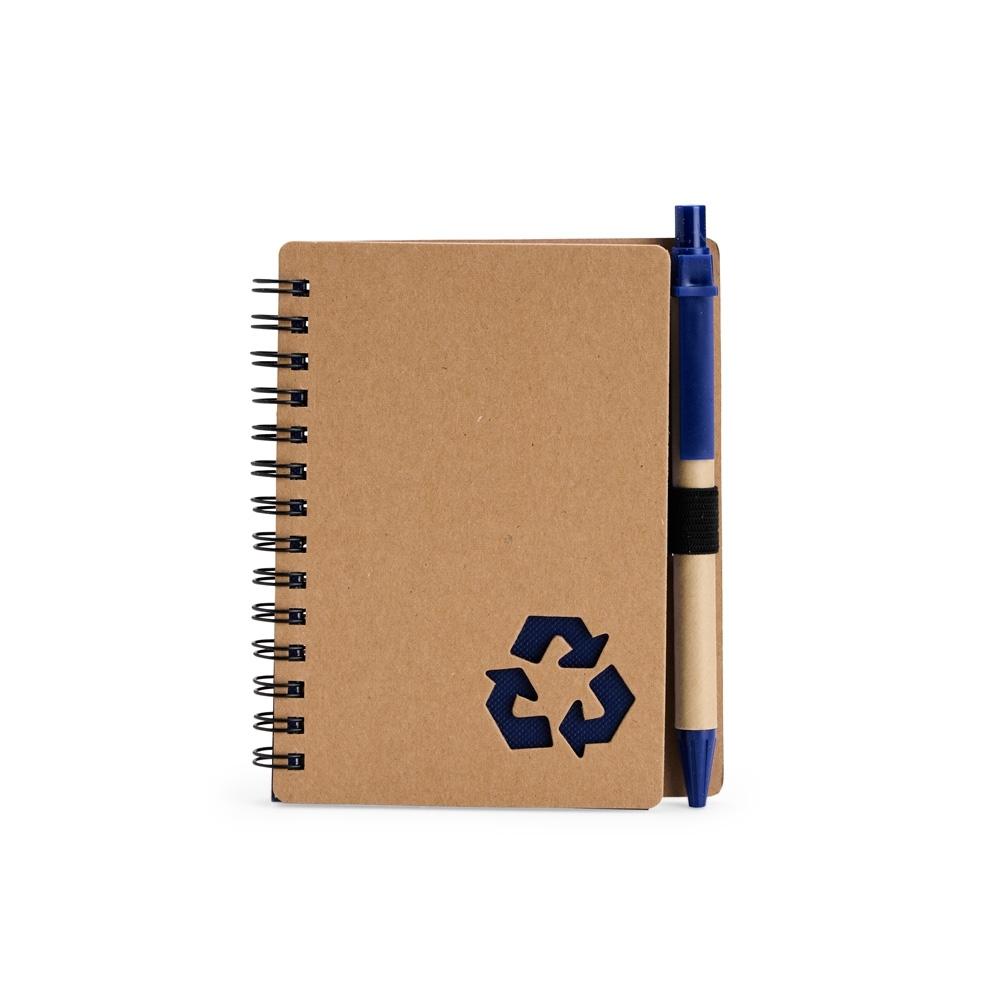 Kit Ecológico Caderno Pautado + Caneta Clique — imagem 2
