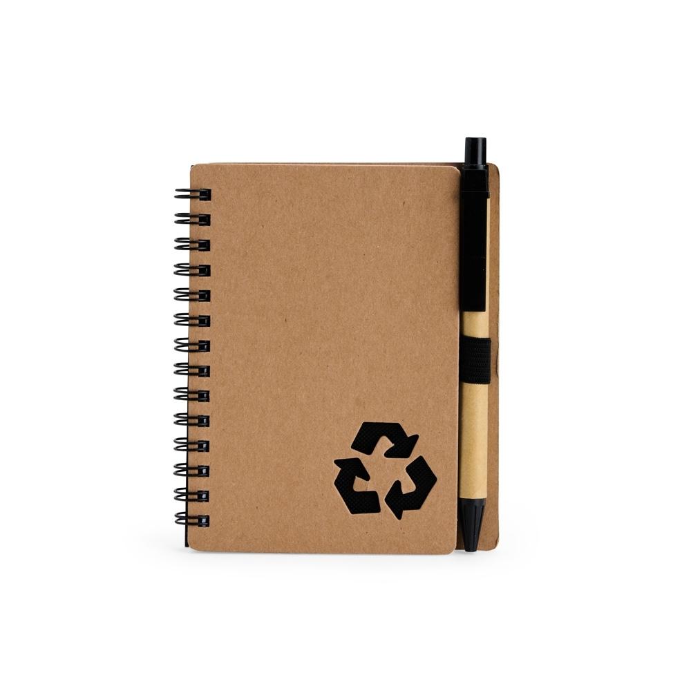 Kit Ecológico Caderno Pautado + Caneta Clique — imagem 3