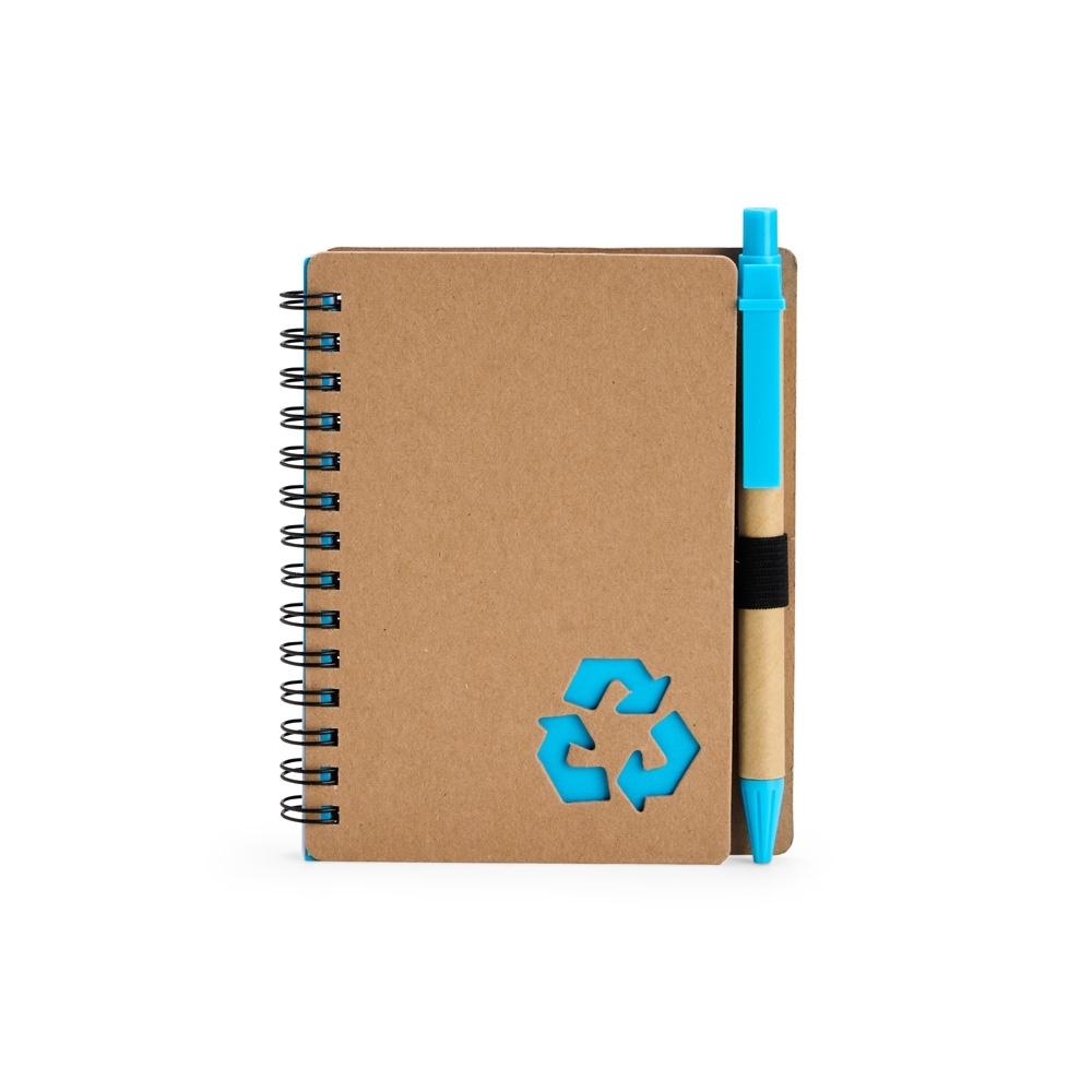 Kit Ecológico Caderno Pautado + Caneta Clique — imagem 5