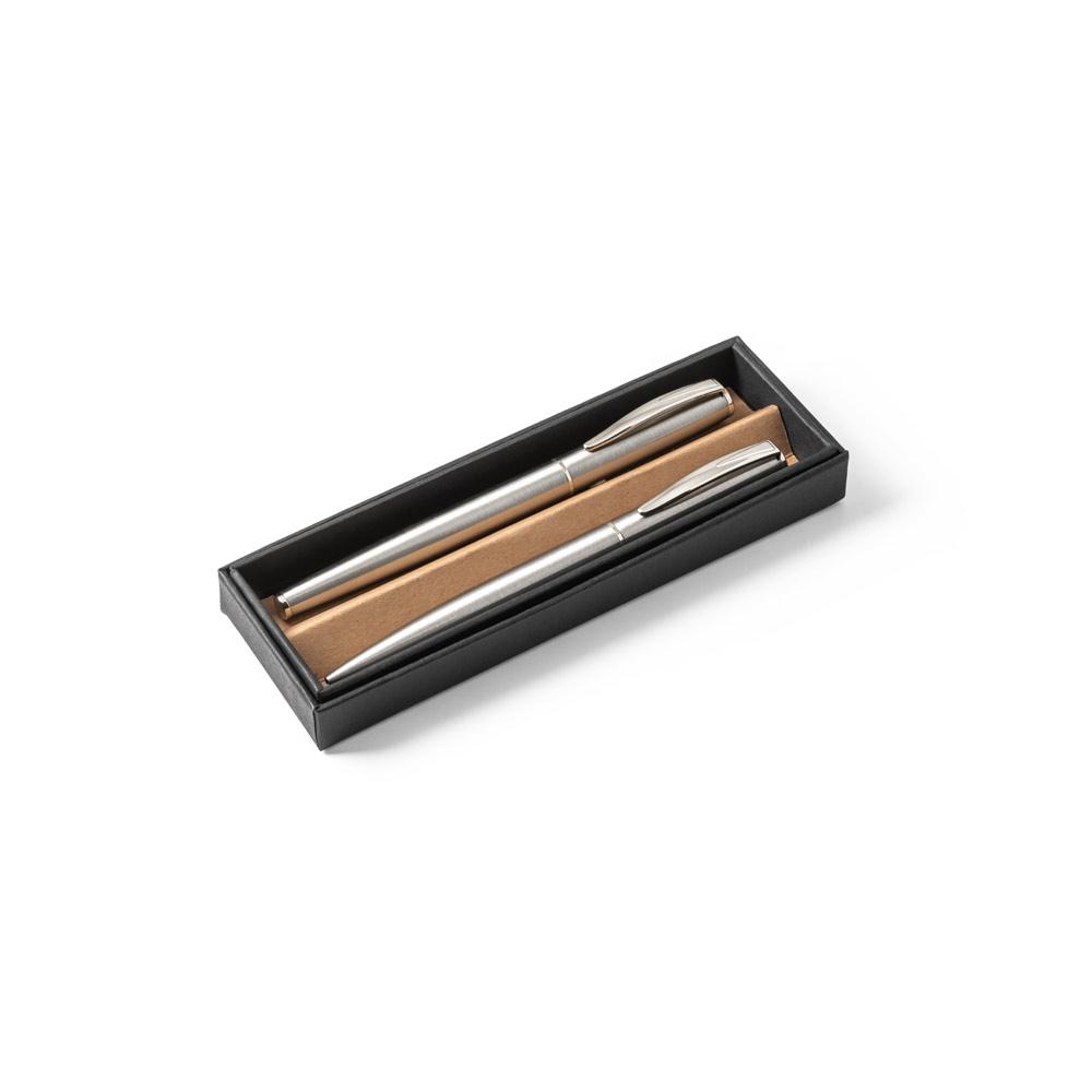 Kit Escritório Caneta Roller + Caneta Esferográfica — imagem 2