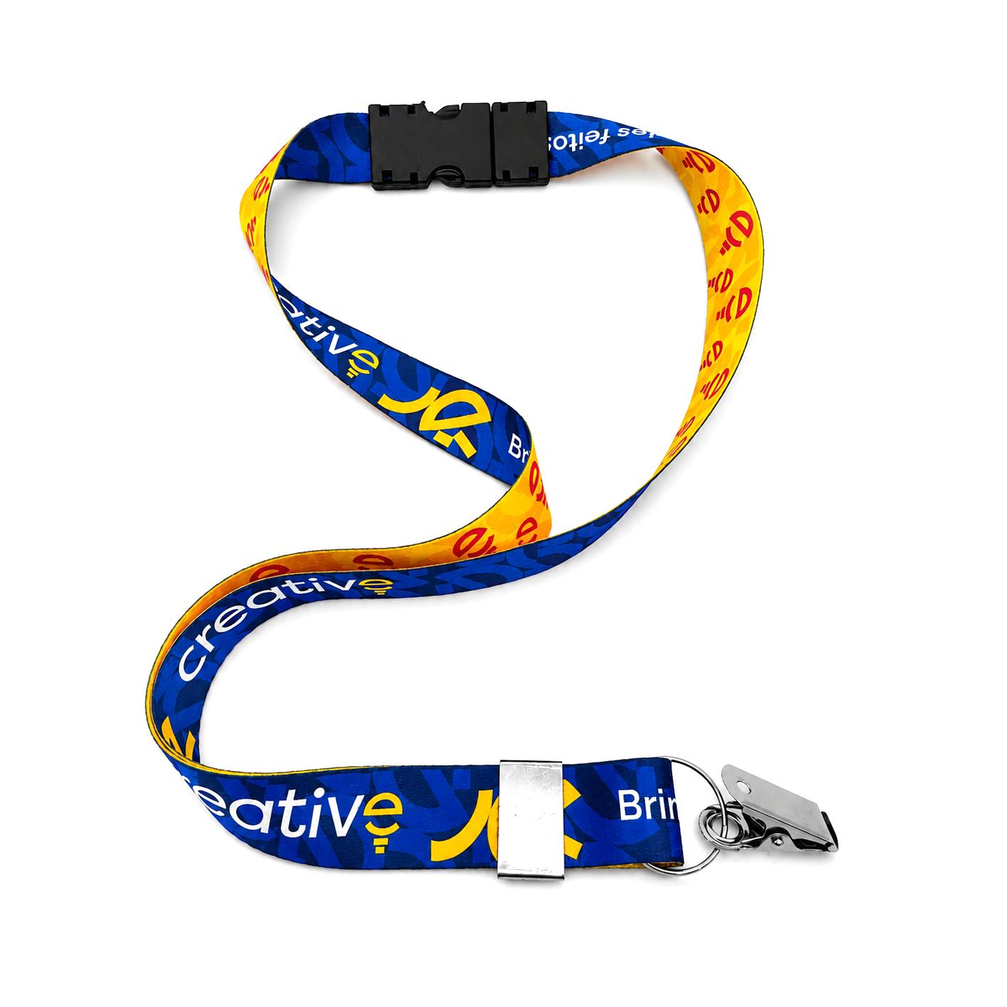 Cordão Crachá 20mm c/ Trava de Segurança - Personalizável — imagem 2