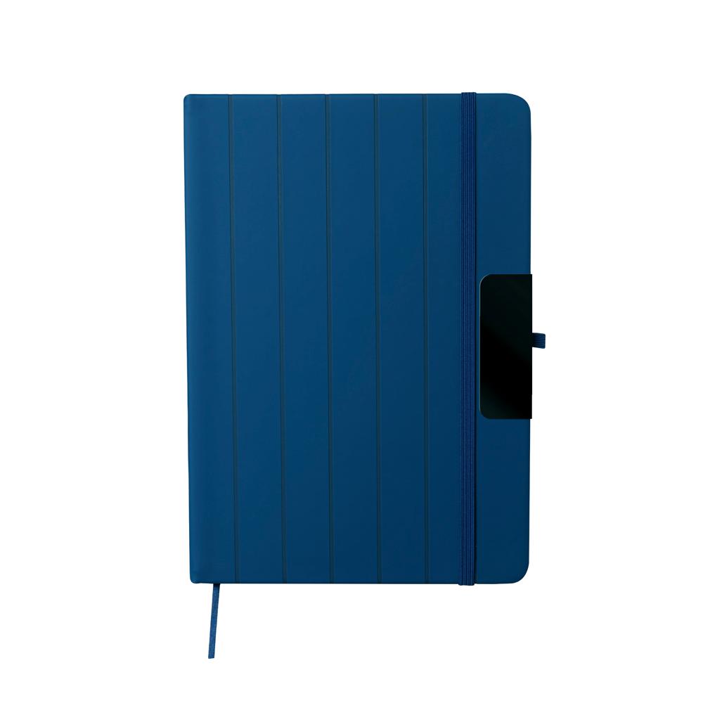 Caderno A5 Personalizado Capa Dura em PU com Placa Metálica — imagem 3