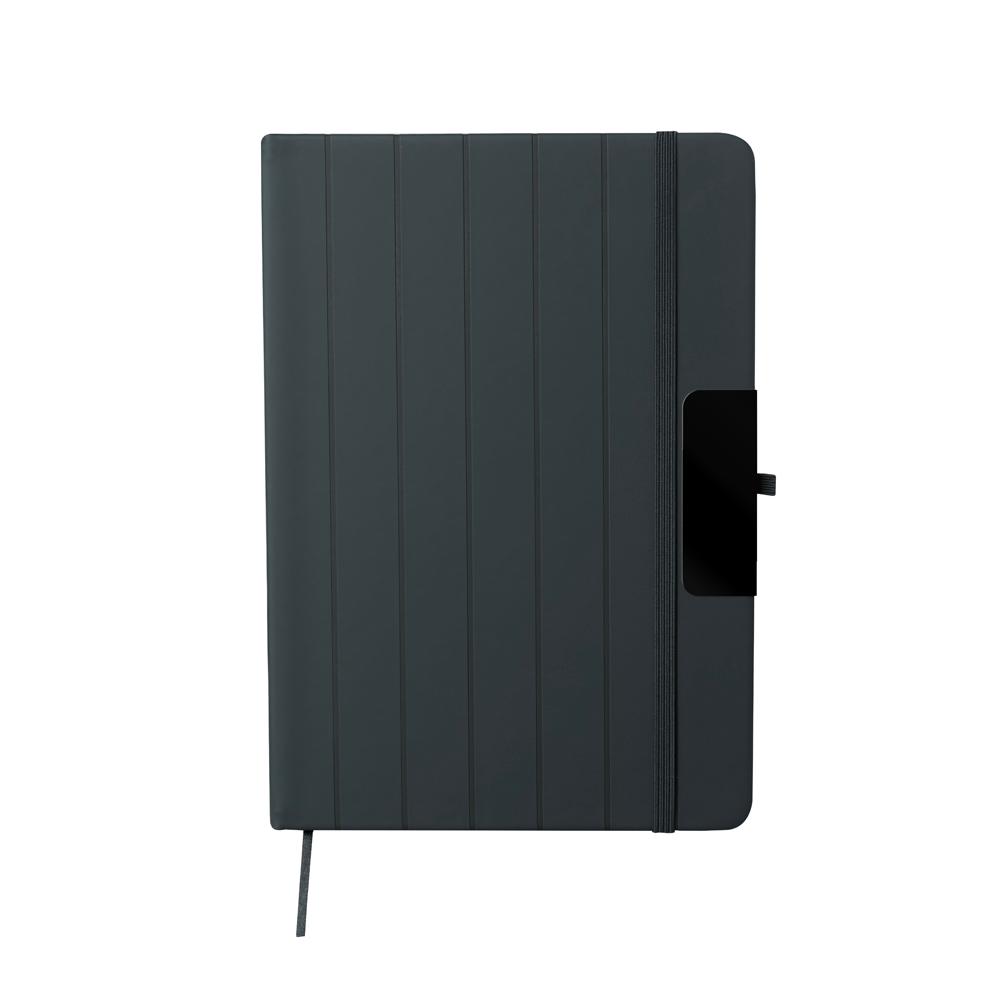 Caderno A5 Personalizado Capa Dura em PU com Placa Metálica — imagem 4