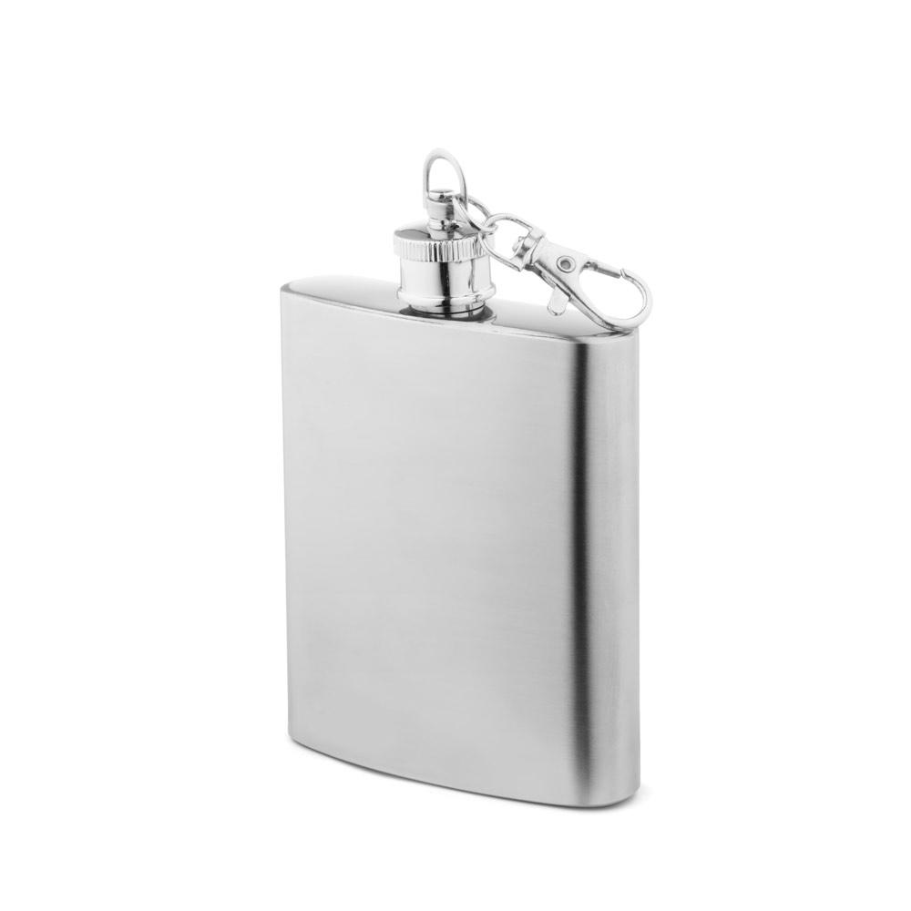 Cantil de Inox Personalizado 100ml com Mosquetão — imagem 2