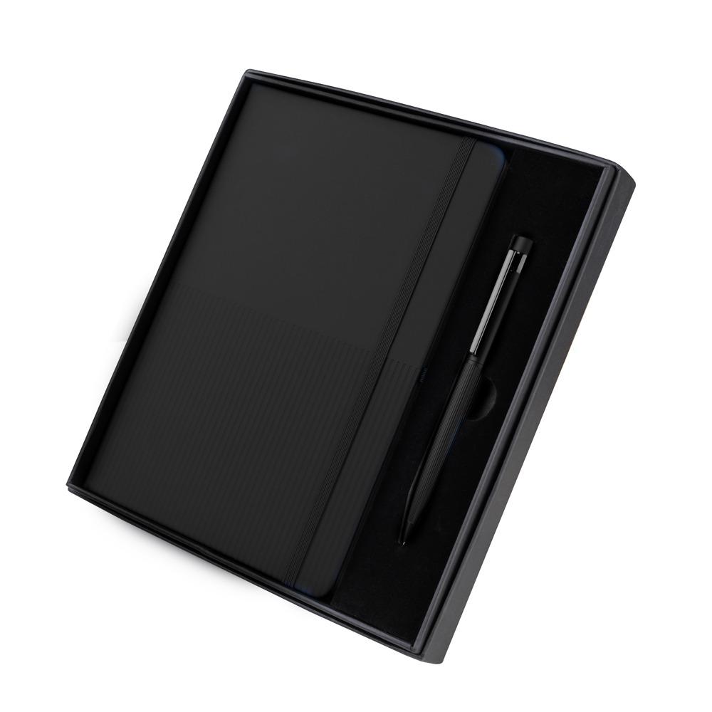 Kit Caderno A5 e Caneta Twist Personalizado em PU — imagem 3