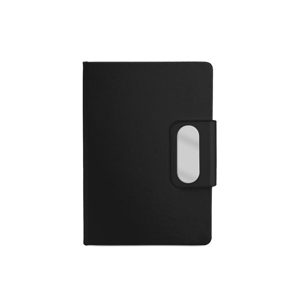 Caderno Personalizado PU Pautado com Placa Metálica — imagem 4