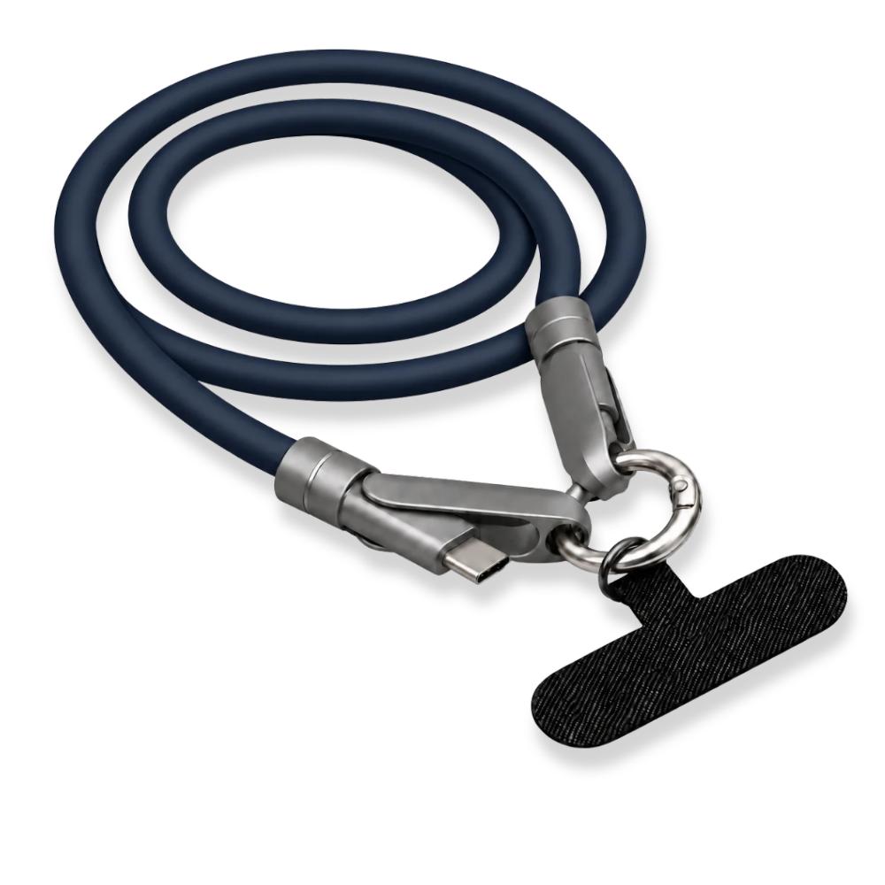 Cordão Salva-Celular 2 em 1 Carregador USB-C 65W 95cm — imagem 2