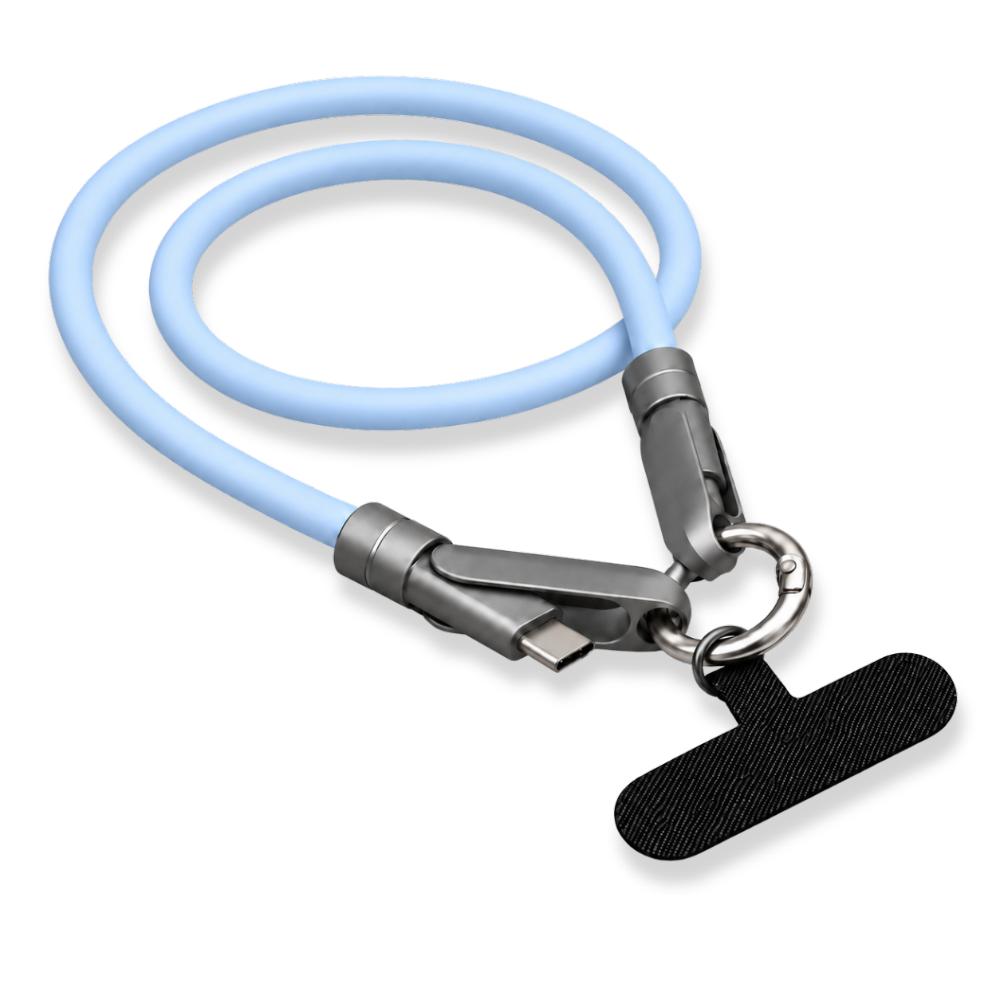 Cordão Salva-Celular 2 em 1 Carregador USB-C 65W 95cm — imagem 4